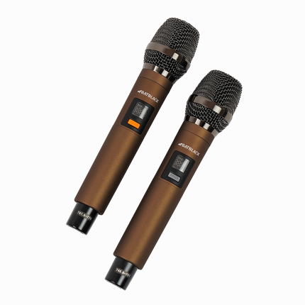 MIXER BATBLACK CON MICROFONOS INALÁMBRICOS UHF CON BLUETOOTH , USB